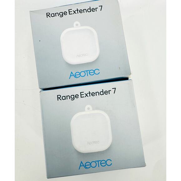 2 Aeotec Range Extender 7 Gen7 Z-Wave Plus Repeater/Extender [ZW189] new - Picture 1 of 6
